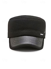 Χαμηλού Κόστους Ανδρικά καπέλα-Ανδρικό χειμερινό καπέλο από πολυεστέρα με πτυσσόμενα αυτιά, κομψό και ζεστό, ιδανικό για κρύο καιρό σε εξωτερικούς χώρους