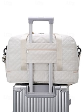 billiga Duffelväskor-Resväska i nylon för kvinnor - vattentät, flera färger, bagagerem, flera bärstilar, snygg och funktionell för resor och dagligt bruk