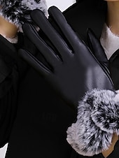  女性用 1ペア 指先 / ウインター 活発的 / ストリートファッション 手袋 - 平織り