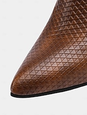 olcso Bokacsizma-női fekete, krokodilmintás, magas sarkú bokacsizma – sikkes, hegyes orrú, letisztult dizájn esti rendezvényekre, partikra és irodai kiruccanásokra