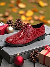 economico Scarpe oxford da donna-scarpe oxford da donna con motivo coccodrillo verde – classiche scarpe eleganti con lacci per occasioni formali, di lavoro e di festa