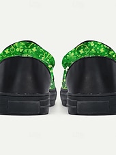 preiswerte Männer Schuhe-Herren-Slipper zum St. Patrick's Day – fröhliches Grün mit Koboldmotiv, perfekt für die Feierlichkeiten zum St. Patrick's Day und für die Freizeit.