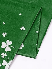  Bufanda de poliéster con tacto aterciopelado para mujer, ideal para el Día de San Patricio. Múltiples diseños. Ideal para celebraciones del Día de San Patricio.