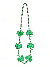  Colier acrilic pentru femei cu trifoi și pălării, modele multiple, mărgele verzi, perfect pentru sărbători, accesorii de petrecere