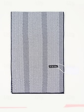 Недорогие Мужские галстуки и бабочки-мужской вязаный шарф с узором «ёлочка» — мягкий и стильный, многоцветный, идеально подходит для зимы и повседневной носки