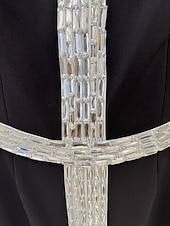 ieftine Rochii de seară tip sheath-Coloană Teacă Lungime Podea Rochie formala Rochie de seara Rochii de seara Elegant Epocă Rochie Neagră Mică Manșon scurt Stil Nautic Nuntă Oficial Polyester cu Detalii Cristal Mărgele