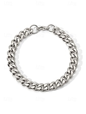 levne Pánské šperky-Pánský náramek z nerezové oceli – různé velikosti a barvy, stylový a odolný pro každodenní nošení