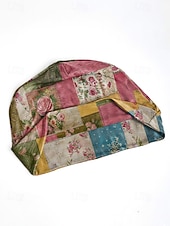 Недорогие Женские шляпы-Женская эластичная шапка-бини из хлопковой смеси в стиле «богем», с разноцветным узором, можно носить как утеплитель для шеи, идеально подходит для повседневной носки и активного отдыха