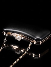 お買い得  結婚 ACC-女性用 クロスボディバッグ クラッチバッグ ウォレット イブニングバッグ 小銭入れ レザー 日常 パーティー 純色 黒い銀 ゴールド / ホワイト アーモンド