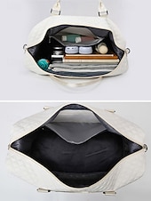 Χαμηλού Κόστους Ταξιδιωτικές Τσάντες-Σετ γυναικείων τσαντών duffel από πολυεστέρα, πολλά χρώματα, κομψό σχέδιο, ιδανικό για ταξίδια το Σαββατοκύριακο και γυμναστήριο