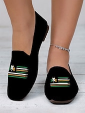  Naisten valkoiset flyknit-pohjalliset loaferit - hengittävät ja kevyet kengät sateenkaari- ja apilankuviolla, täydelliset Pyhän Patrickin päivän juhliin, päivittäisiin asioihin, sisätilaisuuksiin ja kevätretkiin