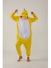 billige Dyrekostyme-Kigurumi-pysjamas Gruppekostyme Onesie-kostyme Dyremønster Drage fantasi Varm Behagelig Med hette Fleece Voksne Herre Dame Unisex Halloween Karneval Fest Ytelse homewear Kle deg opp