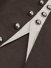  250-årsjubileum USA Rokoko Barock Kläder Lång ärm George Washington Koloniala kostymer Revolutionskriget Maskeradkläder Pojkar Karnival Självständighetsdagen 4 juli Barn Kappa Byxor Krage