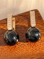 voordelige Huwelijk ACC-dames oorbellen van imitatieparels van legering - elegant ontwerp in meerdere kleuren, perfect voor bruiloften en dagelijks gebruik