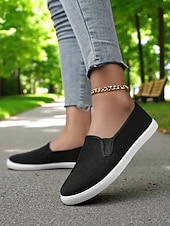 preiswerte St. Patrick&amp;#39;s Day-Grüne Damen-Slipper aus Canvas zum Hineinschlüpfen für den St. Patrick's Day – bequeme, lässige und vielseitige Sneaker für Paraden, Festivals und den Alltag