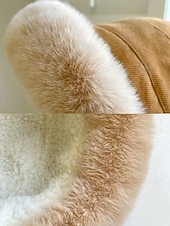billige Damehatter-Damehatt med fuskepelsfôr, myk og koselig, tilgjengelig i flere farger for vinter- og fritidsbruk