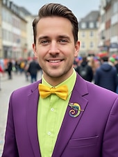 economico Accessori-Spilla in lega per uomo Chameleon disponibile in più colori perfetta per il carnevale e balli in maschera accessorio divertente e alla moda