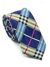 お買い得  アクセサリー-男性用ポリエステルタイ、複数のパターン、スタイリッシュなデザイン、カーニバルや仮面舞踏会用