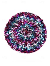 abordables Accesorios-Beret de lentejuelas de Mardi Gras para mujeres en múltiples colores material de poliéster perfecto para carnaval y bailes de máscaras