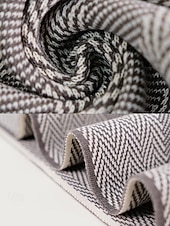 Недорогие Мужские галстуки и бабочки-мужской вязаный шарф с узором «ёлочка» — мягкий и стильный, многоцветный, идеально подходит для зимы и повседневной носки