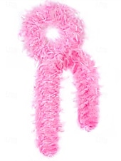 お買い得  アクセサリー-女性用マルディグラ羽毛ボア、複数の色、柔らかく軽量、カーニバルや仮面舞踏会に最適