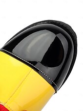 Χαμηλού Κόστους Γυναικεία παπούτσια-Γυναικεία Μαρντί Γκρά Κόκκινα Παπούτσια Πρόσω خلف Παπούτσια Μασκέ για Καρναβαλικό Κόσμο Κλόουν Κοσπλέι  Χάλοουιν