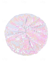abordables Accesorios-Beret de lentejuelas de Mardi Gras para mujeres en múltiples colores material de poliéster perfecto para carnaval y bailes de máscaras