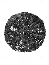 abordables Accesorios-Beret de lentejuelas de Mardi Gras para mujeres en múltiples colores material de poliéster perfecto para carnaval y bailes de máscaras