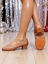 halpa Tanssisalikengät ja modernin tanssin kengät-naisten ammattitason tanssikengät, klassiset mustat matalakorkoiset ristiremmillä varustetut harjoituskengät naisille, mukavat tanssi-, latino- ja jazz-tanssikengät &amp;harjoitustanssivaatteet