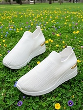 זול סניקרס לנשים-נעלי פלטפורמה ירוקות ניאון לנשים עם עקבים גבוהים - נעליים נוחות וגמישות, אידיאליות למצעדי יום פטריק הקדוש, טיולים לפסטיבלים, דייטים לארוחת בראנץ' וסידורים יומיומיים