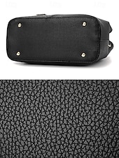 billiga Hand- och toteväskor-Handväska i konstläder för kvinnor med justerbar rem, flera färger och bärstilar – perfekt för arbete, vardagsutflykter och vardagsbruk