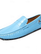 baratos Sapatos masculinos-Mocassins masculinos verdes, sapatos de condução leves e fáceis de calçar, mocassins casuais da moda para uso diário, festas e looks para o Dia de São Patrício.