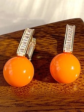 voordelige Huwelijk ACC-dames oorbellen van imitatieparels van legering - elegant ontwerp in meerdere kleuren, perfect voor bruiloften en dagelijks gebruik