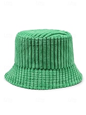 economico festa di San Patrizio-Cappello da pescatore in velluto a coste da donna, disponibile in vari colori, perfetto per il giorno di San Patrizio e per l'uso quotidiano, elegante e comodo