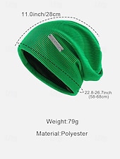 abordables Día de San Patricio-Gorro informal para mujer, material de poliéster, disponible en varios colores, perfecto para el Día de San Patricio y uso diario.