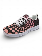  Herrsneakers för St. Patrick's Day – grönt shamrockmönster med bekväm passform, snygga skor för fester och högtider