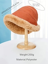 billige Damehatter-Damehatt med fuskepelsfôr, myk og koselig, tilgjengelig i flere farger for vinter- og fritidsbruk