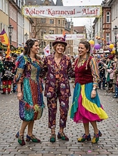 billige Damesko-Flerfargede oxfordsko med blokkhæl til dame – retro pumps med snøring i fargeblokker for karnevalskostymer, klovner og funky hverdagsklær