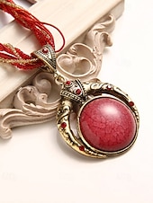 halpa Kaulakorut ja riipukset-Riipus-kaulakorut Kaulakoru For Naisten Päivittäin Katu Metalliseos Retro