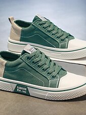 economico Scarpe da uomo-scarpe da ginnastica da uomo, scarpe casual leggere con lacci e suola in gomma, stile da passeggio quotidiano resistente per uomo, perfette per streetwear, viaggi e outfit per il giorno di San