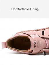 abordables Baskets femme-Baskets rouges décontractées pour femmes - chaussures confortables à lacets avec coutures apparentes et détails contrastés, idéales pour les promenades quotidiennes, les courses en extérieur, les brunchs et les sorties décontractées.