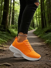  Women's Green Lace-Up Sporty Sneakers – Perfect for St. Patrick's Day Parades, Casual Outings and Active Days