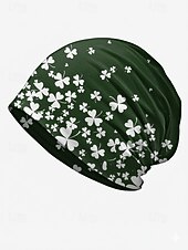 economico Accessori-berretto da donna per il giorno di San Patrizio, misto cotone e poliestere, vari modelli con trifogli e grafiche festive, perfetto per le feste e per l'uso quotidiano