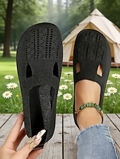 رخيصةأون أحذية المرأة-أحذية نسائية خضراء محبوكة سهلة الارتداء - أحذية مريحة وجيدة التهوية مناسبة ليوم القديس باتريك، وللمهرجانات والاستخدام اليومي