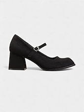  naisten elegantit vihreät mokkanahkaiset yksiremmilliset lohkokorkoiset avokkaat | mukavat neliökärkiset mary jane -korkokengät toimistoon ja jokapäiväiseen käyttöön