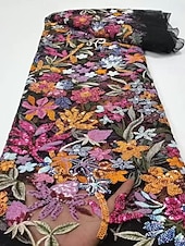 economico Abiti Lunghi &amp; Gowns-Linea ad A Sirena Tromba Lunghezza al pavimento Perline ricamate Abito Formale Abito da madre della sposa Abiti da Ballo Elegante Scintillante Floreale Senza Maniche Scollo a V Balli di fine anno