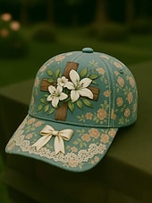 halpa Hatut-Sukupuolineutraali Hattu Pesäpallolippis Mukavuus Urheilu Päivittäin ulko- Kukka