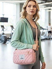 Χαμηλού Κόστους Ταξιδιωτικές Τσάντες-Σετ γυναικείων τσαντών duffel από πολυεστέρα, πολλά χρώματα, κομψό σχέδιο, ιδανικό για ταξίδια το Σαββατοκύριακο και γυμναστήριο