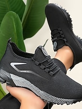 billiga Herrskor-Ljusgröna herrskor i andningsbart mesh, lätta, halkfria terrängsneakers, bekväma träningsskor för promenader, jogging, gym och St. Patrick's Day-kläder