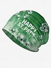 economico Accessori-berretto da donna per il giorno di San Patrizio, misto cotone e poliestere, vari modelli con trifogli e grafiche festive, perfetto per le feste e per l'uso quotidiano